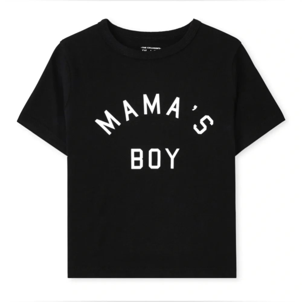 •NIP•{2} The Children’s Place Alphabet & Mama’s Boy Graphic Tee Bundle- 5T